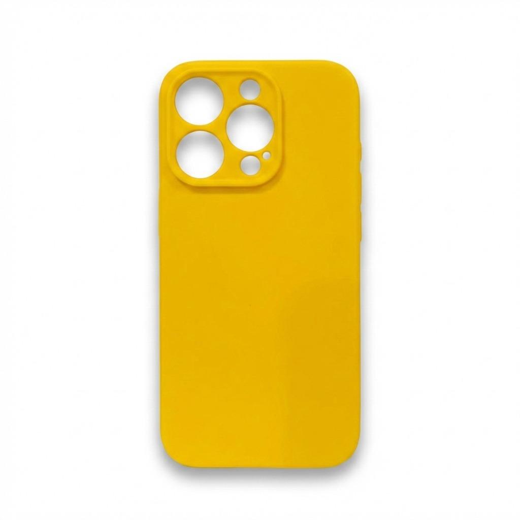 iPhone 15 Yellow Case with MagSafe, Shockproof Slim Phone Case for iPhone 15 with Camera Protection