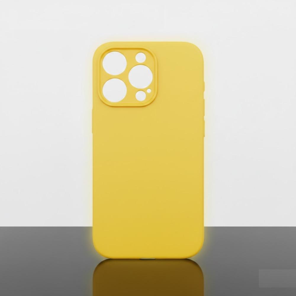 iPhone 15 Yellow Case with MagSafe, Shockproof Slim Phone Case for iPhone 15 with Camera Protection