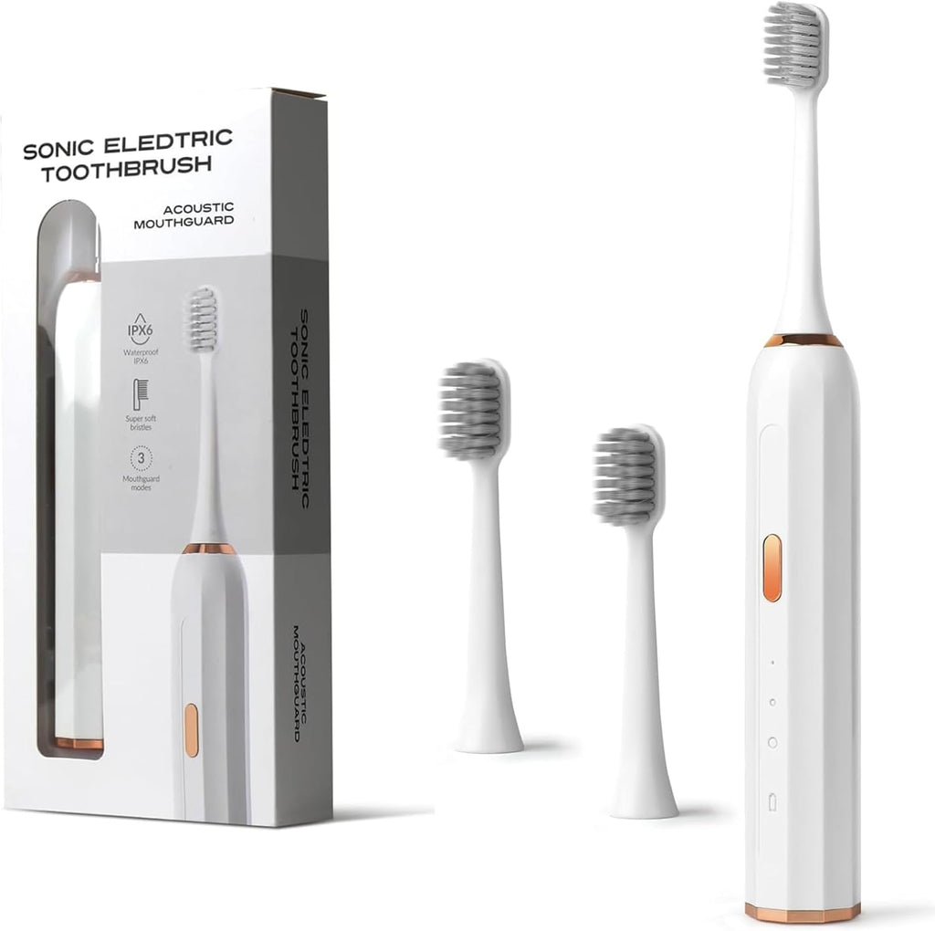 Sonic Electric Toothbrush for Adults – Rechargeable Ultrasonic Toothbrush