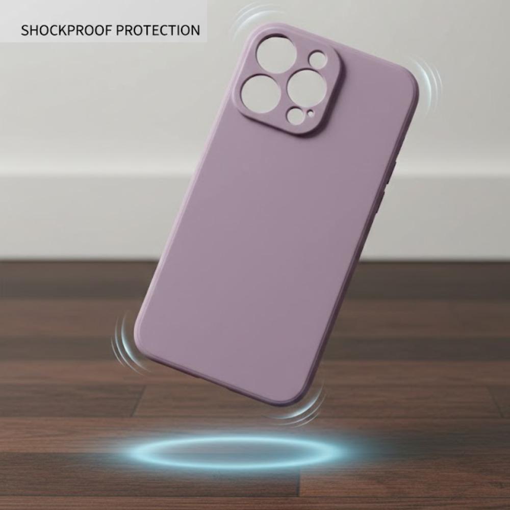 iPhone 15 Pro Max Case with MagSafe, Clear Purple Matte Shockproof Slim Phone Case for iPhone 15, Matte Protective Cover with Camera Protection